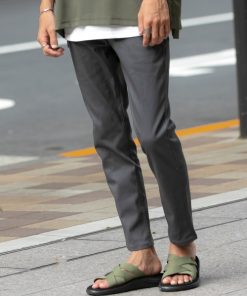 JILL BLAZE パンツ ストレッチ コットンツイル / カラー スキニー ベーシック アンクル メンズ