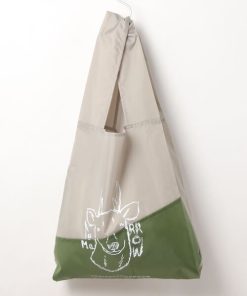 CASA FLINE エコバッグ 「ETHICALTOMORROW」再生PETの鹿ロゴBAG