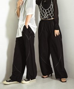 SENSE OF PLACE by URBAN RESEARCH パンツ 「ユニセックス」「セットアップ対応」 ブロックドトラックワイドパンツ メンズ レディース