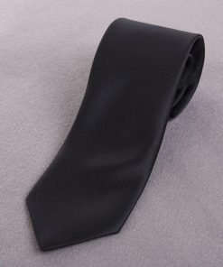 aurora(ファッション) 日本製弔事用ネクタイ 黒 礼装 正装 ブラックフォーマル 葬儀 葬式 法事 告別式 葬祭