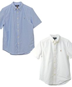 POLO RALPH LAUREN Ralph Lauren ポロ ラルフローレン ボーイズ オックスフォード  半袖シャツ　#323886742