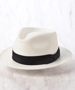 Homero Ortega クリアランスクーポン HomeroOrtega パナマ帽 パナマハット 中折れハット メンズ レディース 春 夏 おしゃれ PUNTO(プント)ホワイト 熱中症 暑さ対策