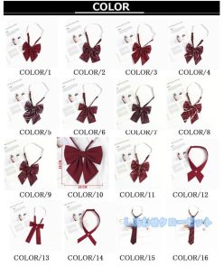 ネクタイ ワンタッチネクタイ リボンタイ 蝶ネクタイ スクールネクタイ JK制服 卒業式 チェック柄 高校生 通学 学生服 イベント ダンス コスプレ 仮装