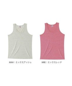 タンクトップ メンズ 無地 CROSS クロス 4.7オンス トライブレンドタンクトップ cr1104 杢 霜降り シンプル 夏 夏男